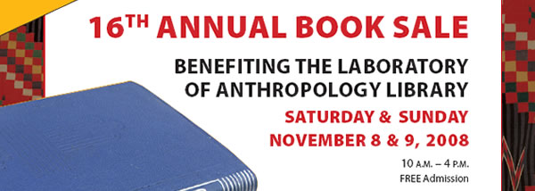 Book Sale Nov. 8-9, 2008