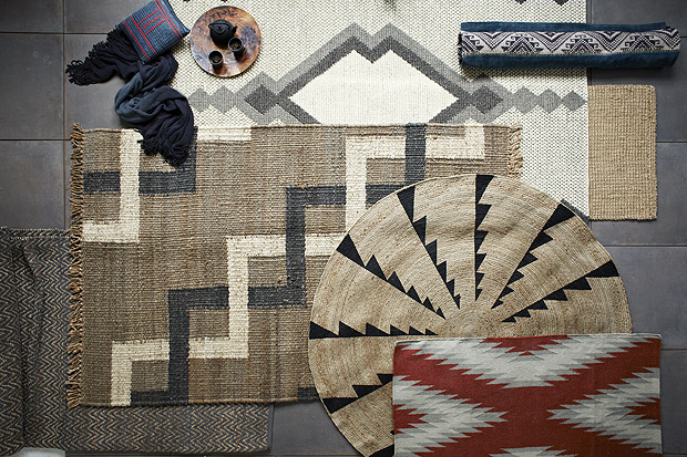 West Elm rugs inspired by the MIAC collection